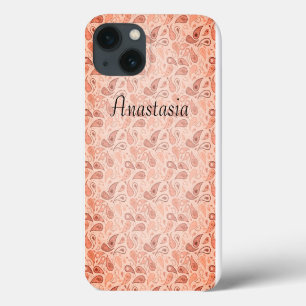 Koel, verbluffend Oranje jouw naam Case-Mate iPhone Case
