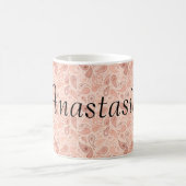 Koel, verbluffend Oranje jouw naam Koffiemok (Center)