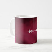 Koel, verbluffend rood koffiemok (Voorkant links)