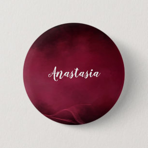 Koel, verbluffend rood ronde button 5,7 cm