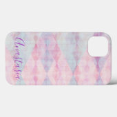 Koel, verbluffend, roze jouw naam Case-Mate iPhone case (Achterkant (horizontaal))