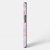 Koel, verbluffend, roze jouw naam iPhone hoesje (Linkerkant)
