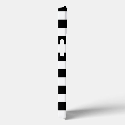 Koel, verbluffend, zwarte en witte strepen, buterf Case-Mate iPhone case (Achterkant / Rechts)