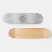 Koel Verf Je Eigen Mandala Persoonlijk Skateboard (Horizontaal)
