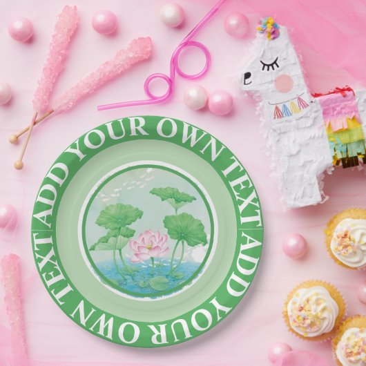 Koel Verfraaid Papier Bord (Feest)