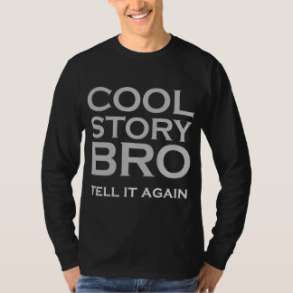 Koel verhaal Bro lange hoes T-shirt