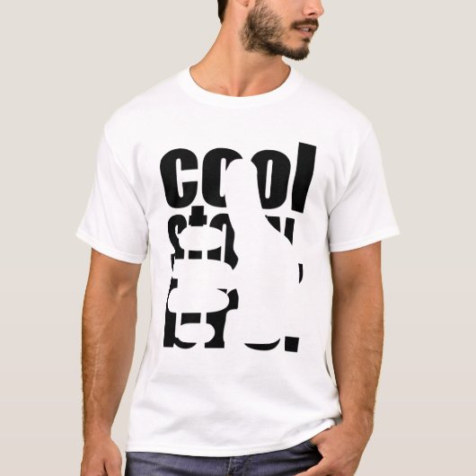 Koel Verhaal Bro met duim Silhouette T-shirt (Voorkant)