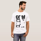 Koel Verhaal Bro met duim Silhouette T-shirt (Voorkant volledig)