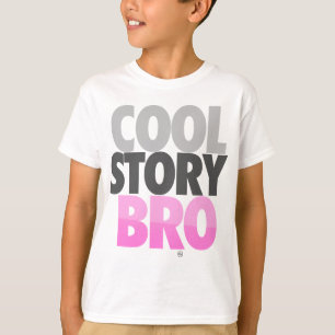 Koel verhaal Bro (roze) T-shirt