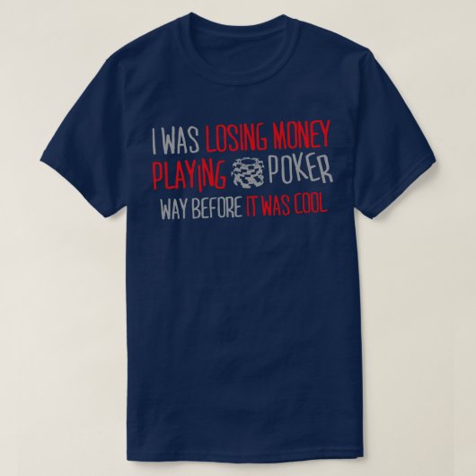 Koel verliezen t-shirt (Design voorkant)