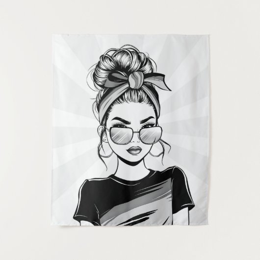 koel vertrouwen wandkleed (Voorkant)