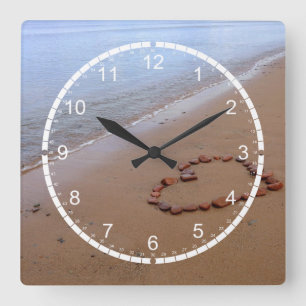 Koel  vierkante klok