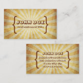 Koel  visitekaartje (Voorkant / Achterkant)