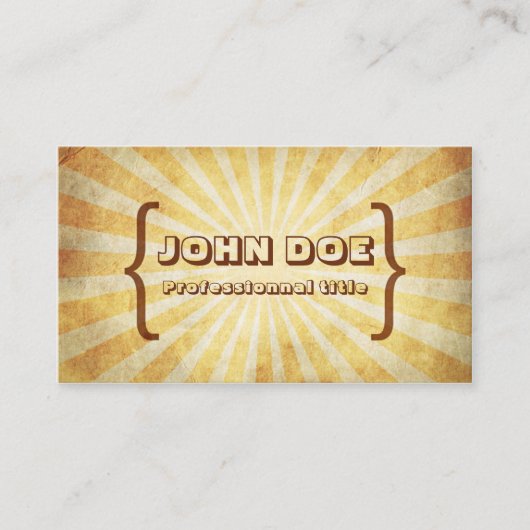 Koel  visitekaartje (Voorkant)