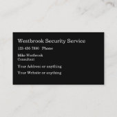 Koel Visitekaartje (Achterkant)