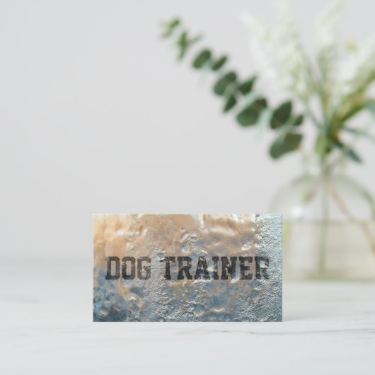 Koel Visitekaartje Ice Dog Training (Staand voorkant)