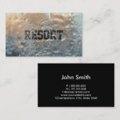 Koel Visitekaartje ijshars, bevroren (Voorkant / Achterkant)