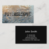 Koel Visitekaartje ijspsycholoog, bevroren (Voorkant / Achterkant)