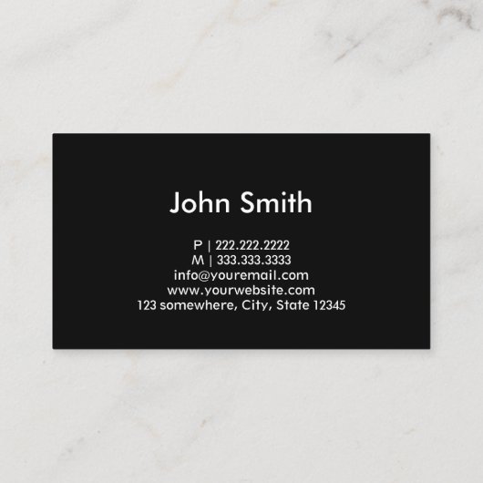 Koel Visitekaartje ijsverzender (Achterkant)