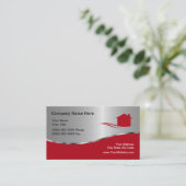 Koel Visitekaartje onroerend goed en thuisdiensten (Staand voorkant)