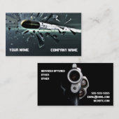 Koel visitekaartje van de Fl met Bullet (Voorkant / Achterkant)