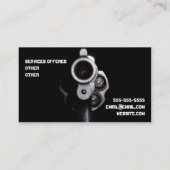 Koel visitekaartje van de Fl met Bullet (Achterkant)