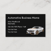 Koel Visitekaartjes voor auto-industrie (Voorkant)