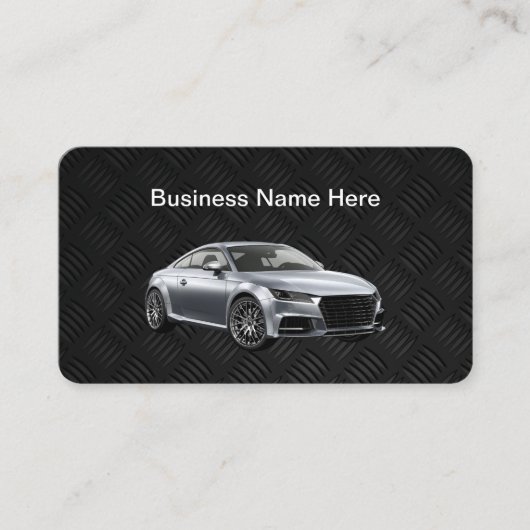 Koel Visitekaartjes voor een automobielbedrijf (Voorkant)