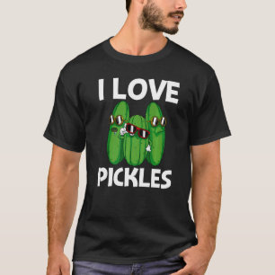 Koel voor mannen Pickle Food Cucumber T-shirt