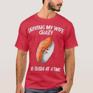 Koel voor mannen Sushi Hug Japans voedsel R T-shirt