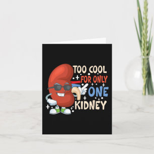 Koel voor slechts één niertransplantatie nierziekt kaart