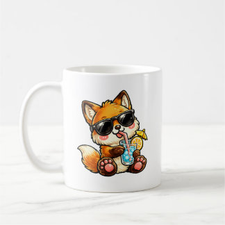 Koel Vos Drank Koffiemok