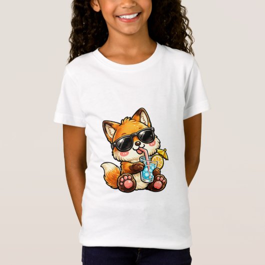 Koel Vos Drank T-shirt (Voorkant)