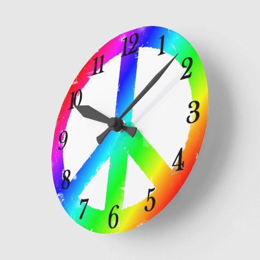 Koel vredesbord ronde klok (Hoek)