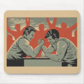 Koel  wapenwedloop muismat (Voorkant)