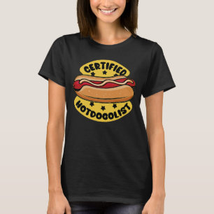 Koel warme hond voor mannen, worst voor mannen, wa t-shirt