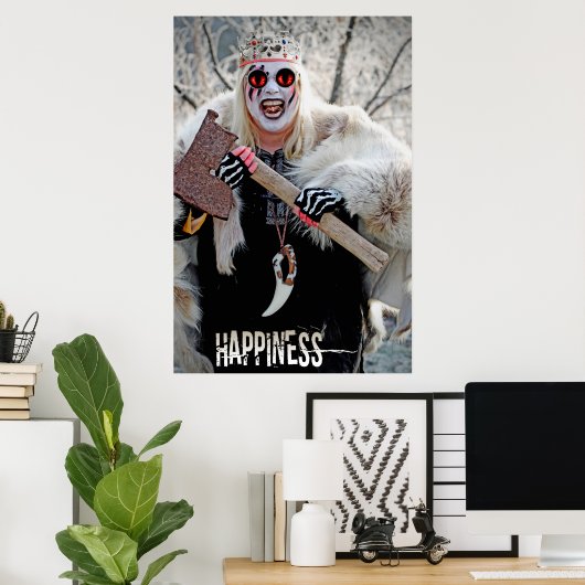 Koel Warrior Poster, geluk! Poster (Thuiskantoor)