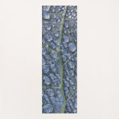 Koel water druppels dauw textuurblad Monogram Yogamat (Voorkant)