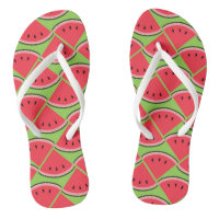 Koel Watermeloen Teenslippers