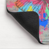 Koel waterverven splatten  vlinder muismat (Hoek)