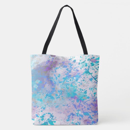 Koel waterverven tote bag (Achterkant)