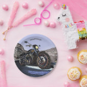 Koel  wegwerpmotor papieren bordje (Feest)