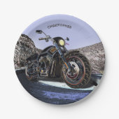 Koel wegwerpmotor papieren bordje (Voorkant)