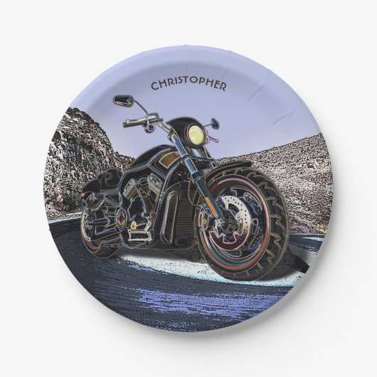 Koel  wegwerpmotor papieren bordje (Voorkant)