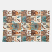 Koel Western BoHo tegelpatroon Theedoek (Horizontaal)