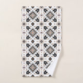 Koel Western tegelpatroon Bad Handdoek (Handdoek)