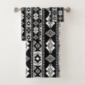 Koel Western tegelpatroon Bad Handdoek (Insitu)