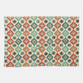 Koel Western tegelpatroon Theedoek (Horizontaal)