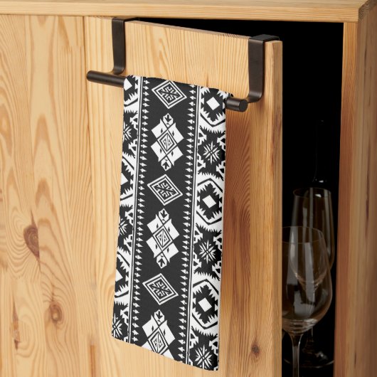 Koel Western tegelpatroon Theedoek (Derde Gevouwen)