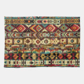 Koel Western tegelpatroon Theedoek (Horizontaal)